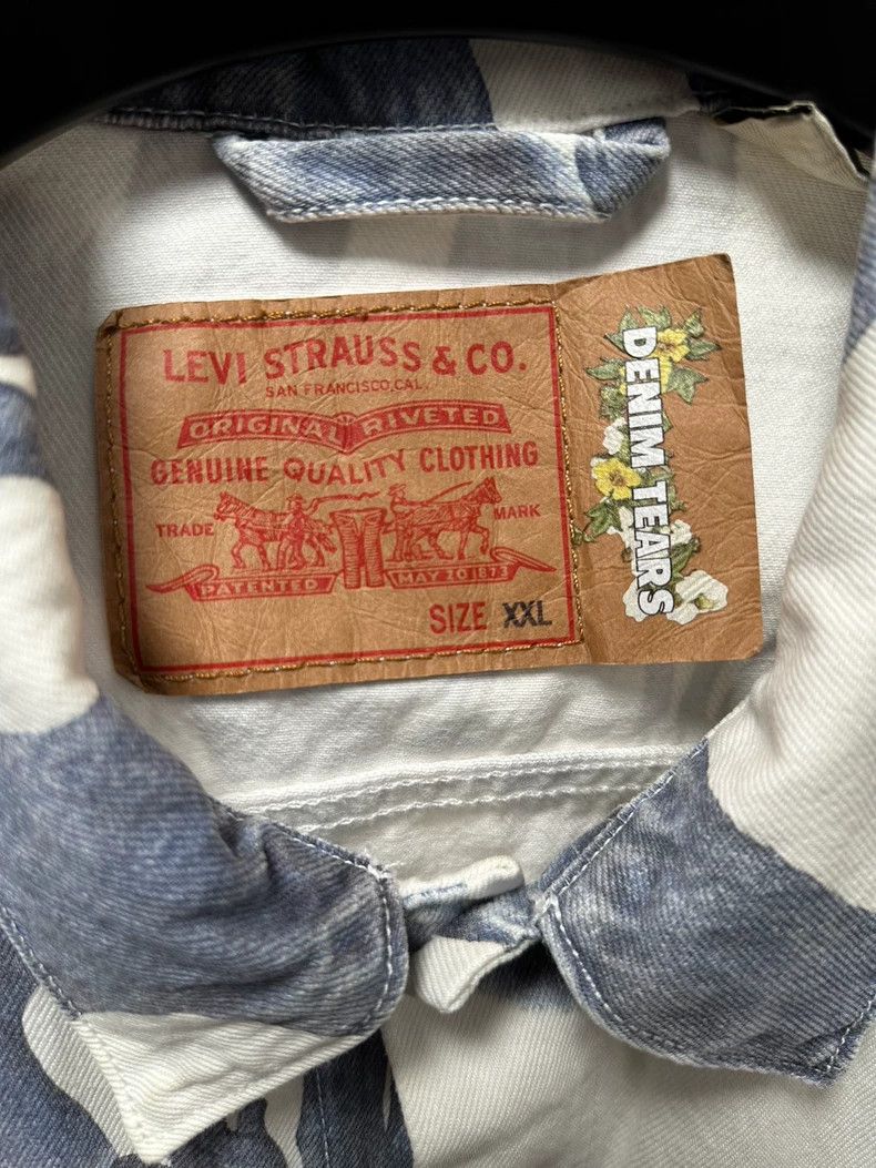Levi's Levis Denim Graffiti Hand Print Jacket-yf Size US XXL / EU 58 / 5 - 3 Thumbnail