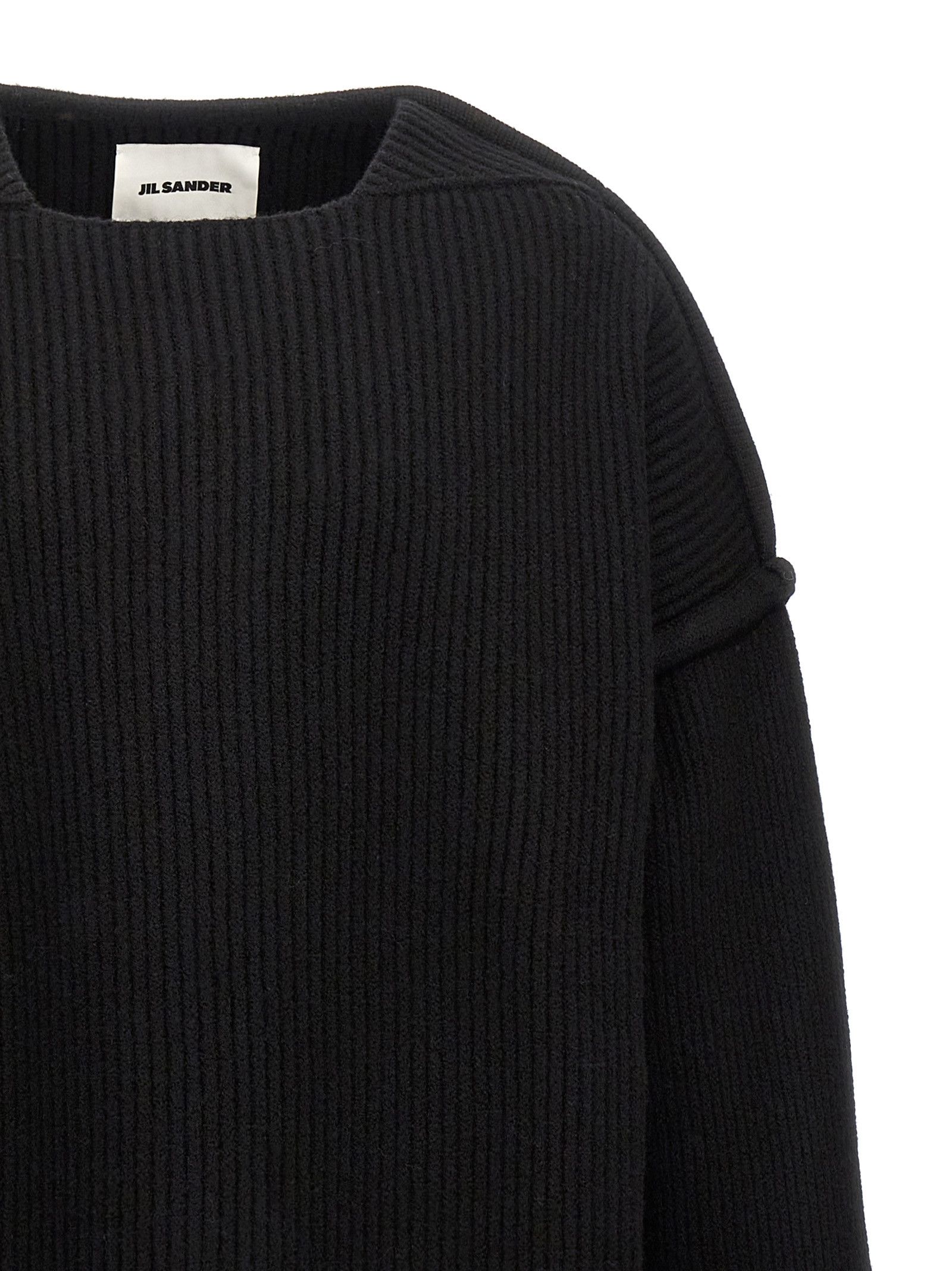 Jil Sander Geometric Neckline Sweater Size US M / EU 48-50 / 2 - 3 Thumbnail