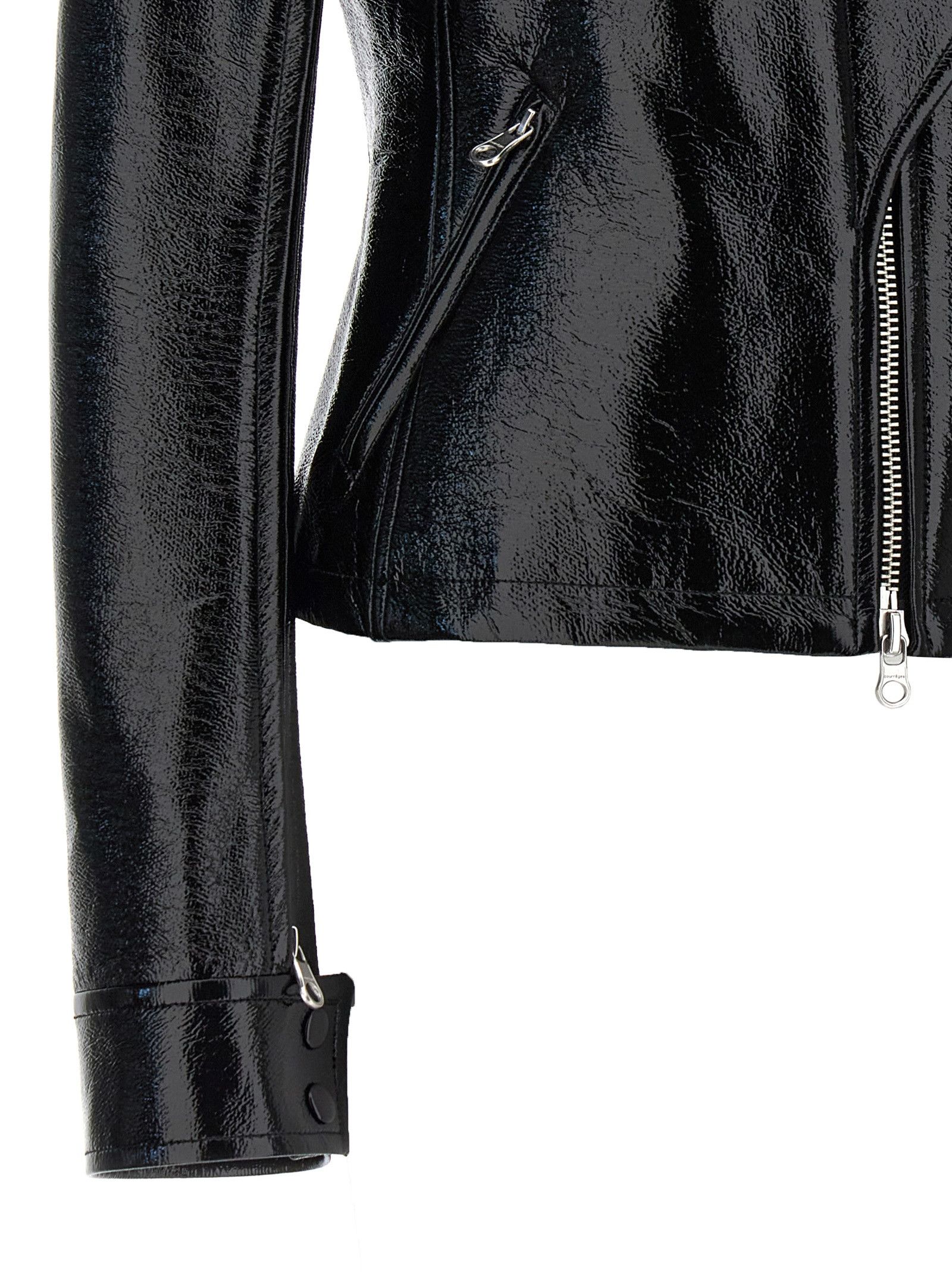 Courreges 'Motorcycle Vinyl' Jacket Size XS / US 0-2 / IT 36-38 - 4 Thumbnail