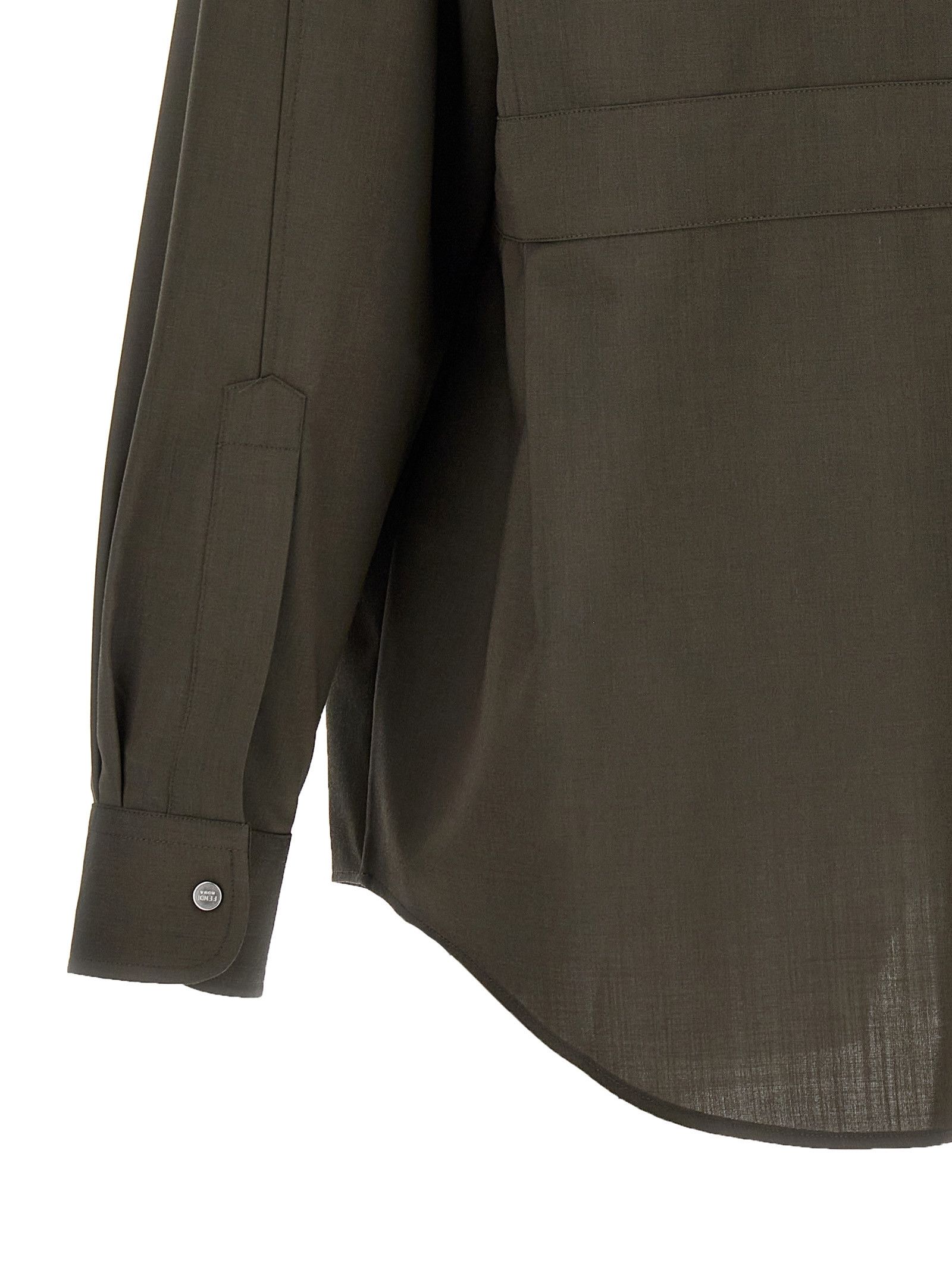 Fendi Wool Shirt Size US M / EU 48-50 / 2 - 4 Thumbnail
