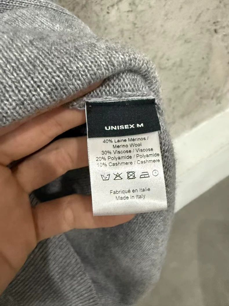 Y/Project Y/project Gray Embroidered Knit Sweater-yf Size US M / EU 48-50 / 2 - 6 Thumbnail