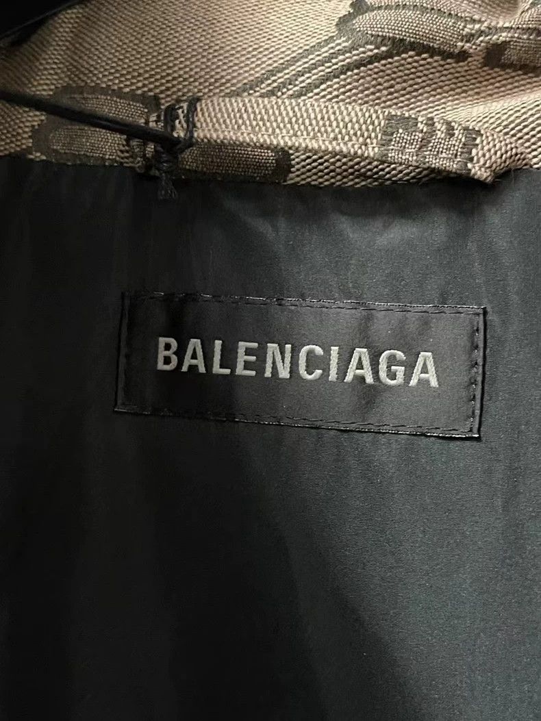 Balenciaga Balenciaga Brown Printed Puffer Jacket-yf Size US L / EU 52-54 / 3 - 5 Thumbnail