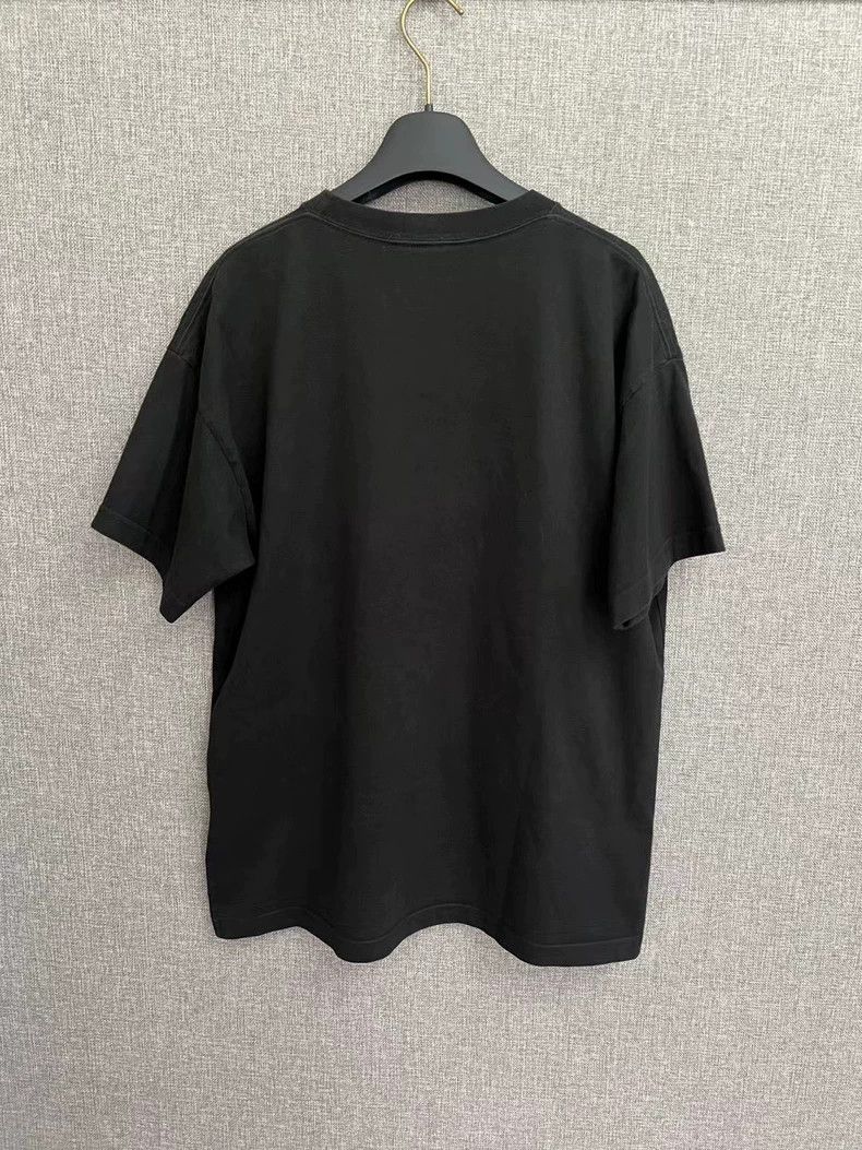 Balenciaga Balenciaga Short Sleeve T-Shirt with Crystal Logo-yf Size US L / EU 52-54 / 3 - 2 Thumbnail