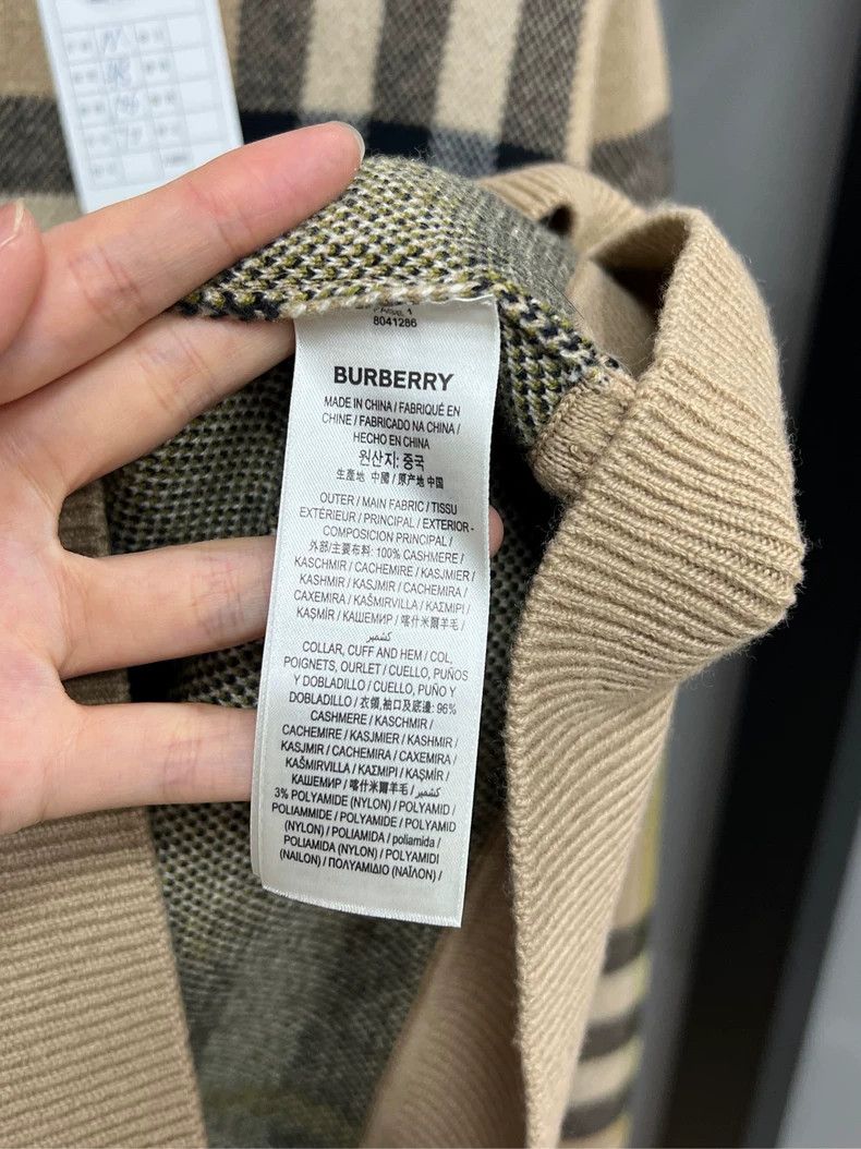 Burberry Burberry Classic Brown Plaid Sweater-yf Size US M / EU 48-50 / 2 - 3 Thumbnail