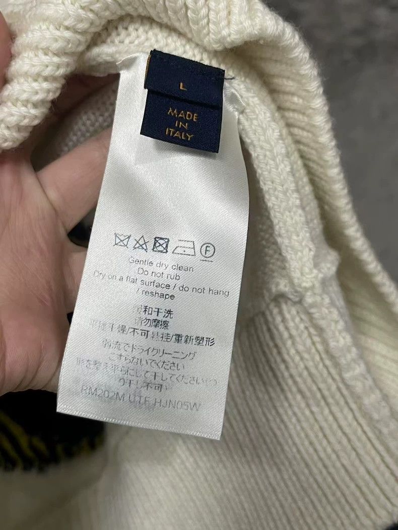 Louis Vuitton Louis Vuitton Colorful Sweater with Flower Patterns-yf Size US L / EU 52-54 / 3 - 6 Thumbnail