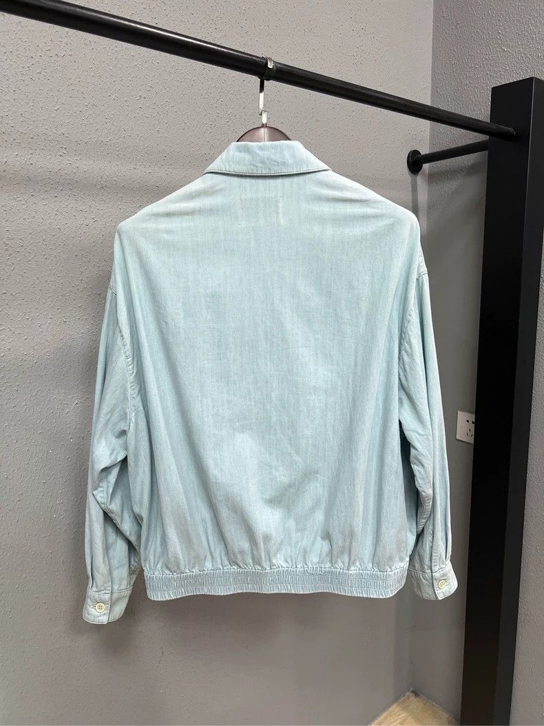 Miu Miu MiuMiu Light Blue Embroidered Denim Jacket-yf Size US S / EU 44-46 / 1 - 2 Thumbnail