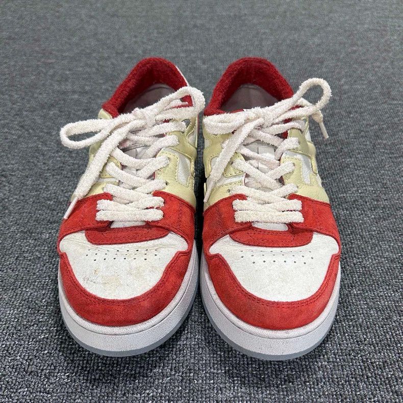 Fendi Fendi Casual Sneakers in Red and Yellow-yf Size US 10.5 / EU 43-44 - 4 Thumbnail