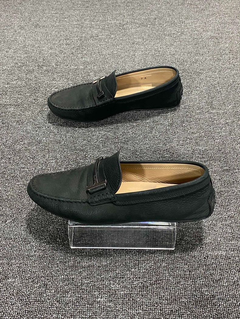 Tod's Tod's Leather Loafers with Metal Logo-yf Size US 10 / EU 43 - 3 Thumbnail
