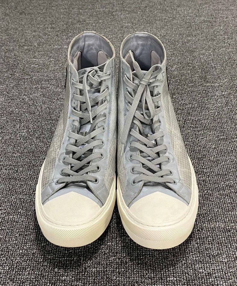 Louis Vuitton Louis Vuitton High-Top Sneakers with Logo-yf Size US 9.5 / EU 42-43 - 4 Thumbnail