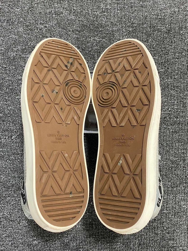 Louis Vuitton Louis Vuitton High-Top Sneakers with Logo-yf Size US 9.5 / EU 42-43 - 6 Thumbnail