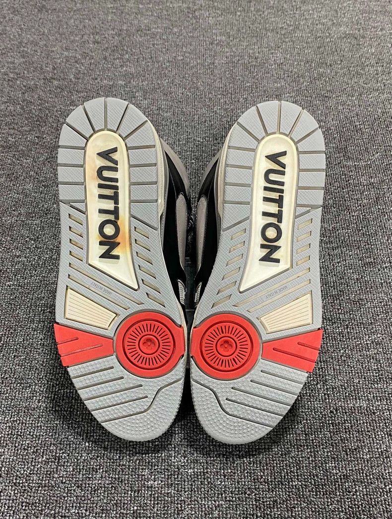 Louis Vuitton High Top Gray Cement Trainers from Louis Vuitton-yf Size US 8.5 / EU 41-42 - 6 Thumbnail
