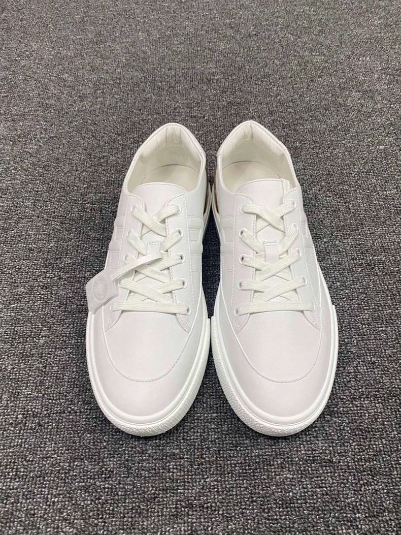 Hermes White Hermes Sneakers Size 43.5-yf Size US 10.5 / EU 43-44 - 4 Thumbnail