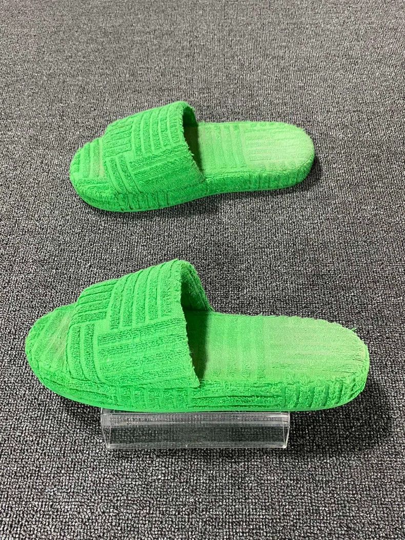 Bottega Veneta Bottega Veneta Green Slippers-yf Size US 10 / EU 43 - 2 Thumbnail