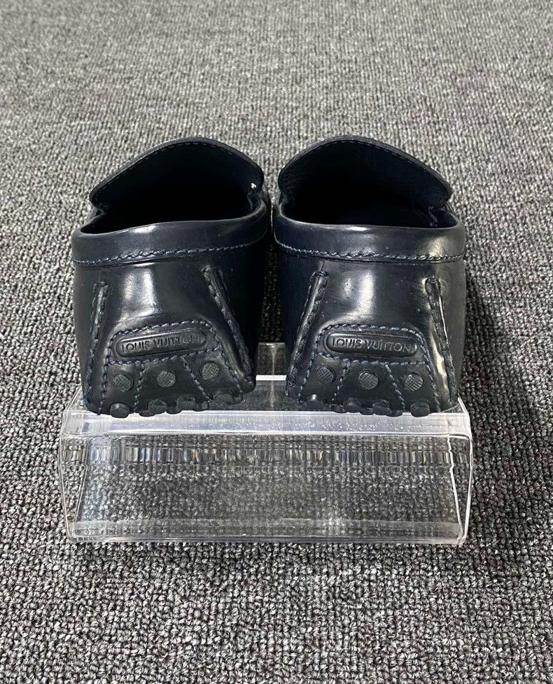 Louis Vuitton Louis Vuitton Metal Logo Loafers-yf Size US 10 / EU 43 - 5 Thumbnail
