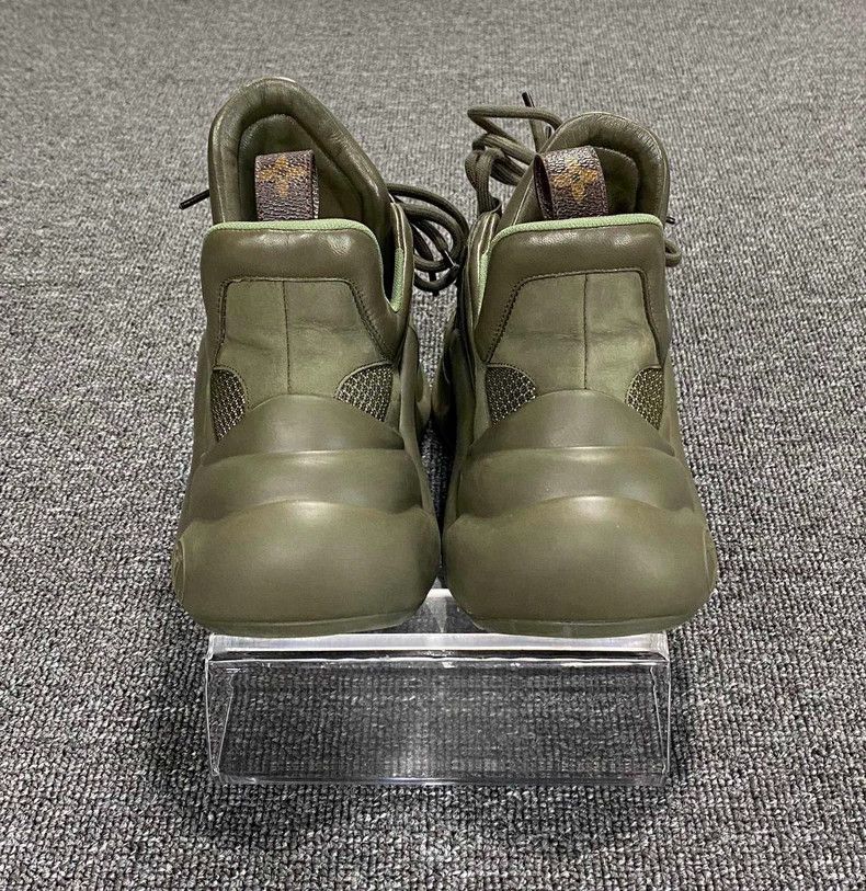 Louis Vuitton Louis Vuitton Olive Green Dad Sneakers-yf Size US 10 / EU 43 - 6 Thumbnail