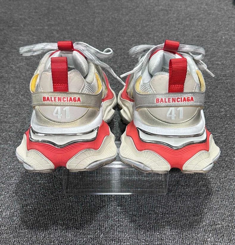 Balenciaga Balenciaga White and Red Dad Sneakers-yf Size US 8 / EU 41 - 5 Thumbnail