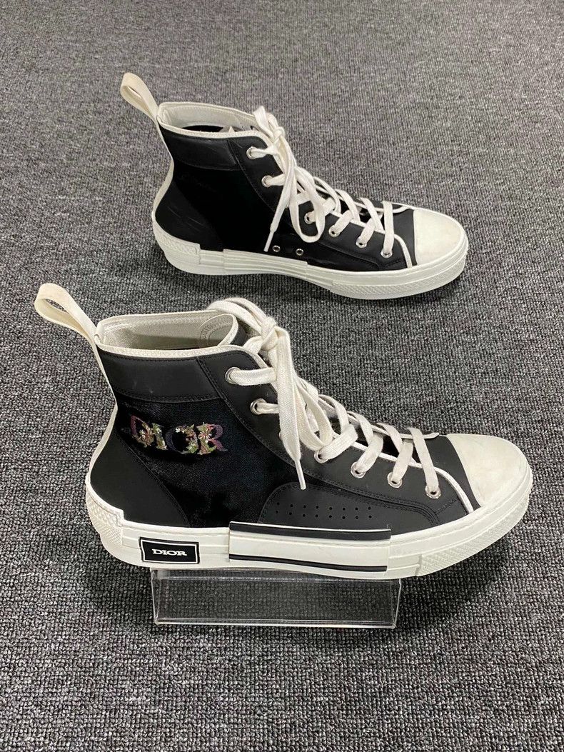 Dior Dior B23 High-Top Canvas Sneakers-yf Size US 9 / EU 42 - 3 Thumbnail