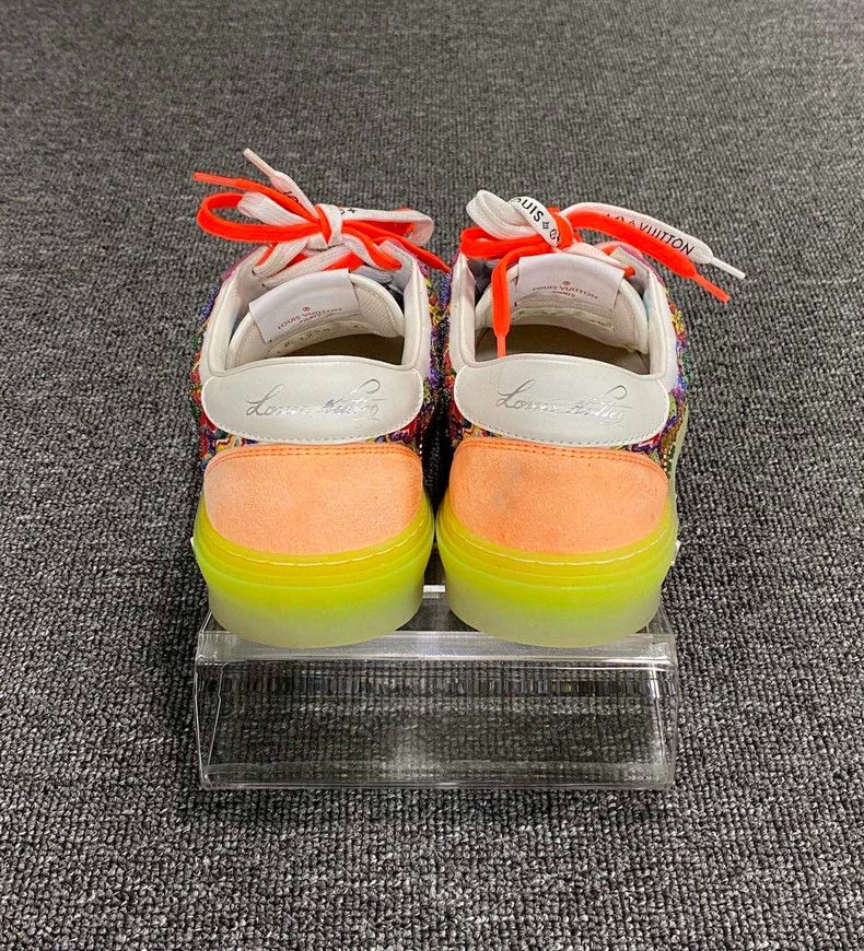 Louis Vuitton Colorful Beaded Logo Sneakers by Louis Vuitton-yf Size US 7.5 / EU 40-41 - 5 Thumbnail