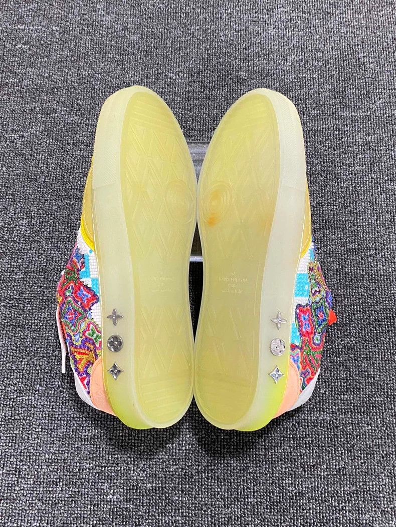 Louis Vuitton Colorful Beaded Logo Sneakers by Louis Vuitton-yf Size US 7.5 / EU 40-41 - 6 Thumbnail