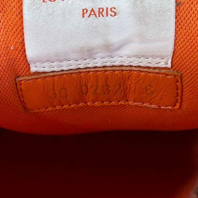 Louis Vuitton Orange and White Louis Vuitton Trainer Sneakers-yf Size US 9 / EU 42 - 7 Thumbnail