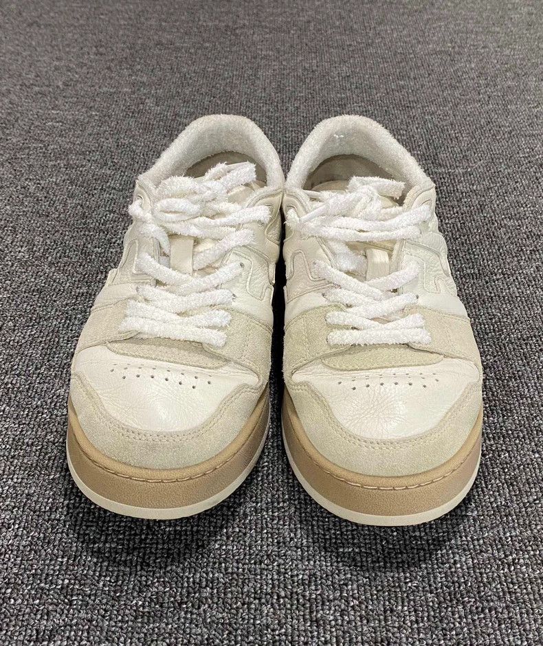 Fendi Classic Beige Sneakers by Fendi-yf Size US 8 / EU 41 - 4 Thumbnail