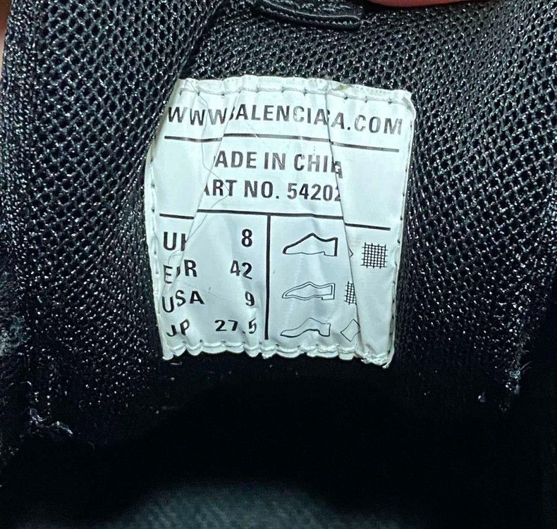 Balenciaga Black Balenciaga Dad Sneakers Size 42-yf Size US 9 / EU 42 - 7 Thumbnail