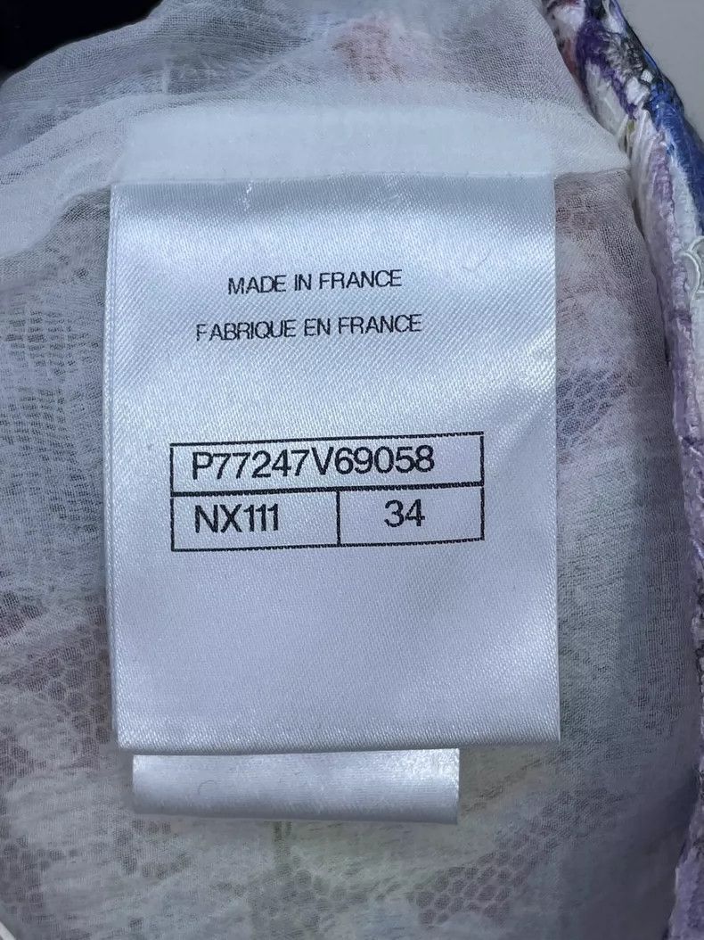 Chanel Chanel Floral Wide-Leg Trousers-yf Size US 34 / EU 50 - 3 Thumbnail