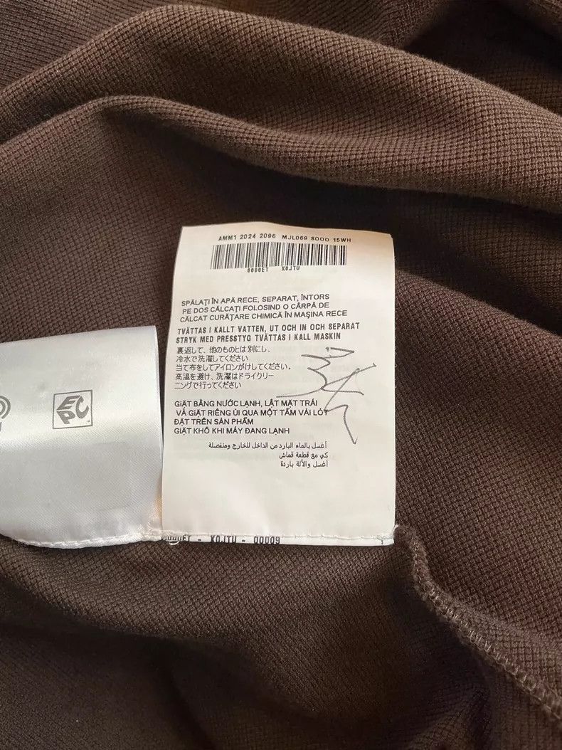Miu Miu Miu Miu Chocolate Color Polo Shirt-yf Size US XS / EU 42 / 0 - 5 Thumbnail