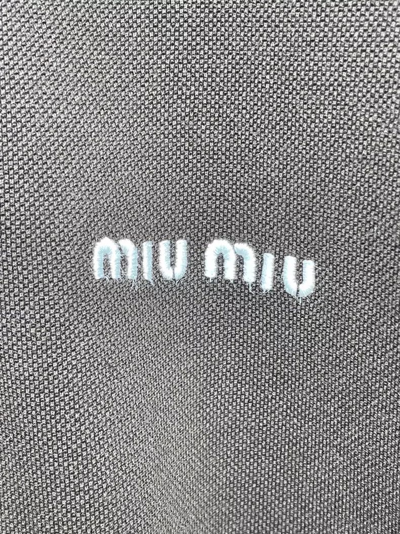 Miu Miu Miu Miu Chocolate Color Polo Shirt-yf Size US XS / EU 42 / 0 - 3 Thumbnail