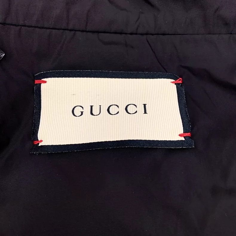 Gucci Gucci Black Logo Printed Hooded Jacket-yf Size US L / EU 52-54 / 3 - 6 Thumbnail