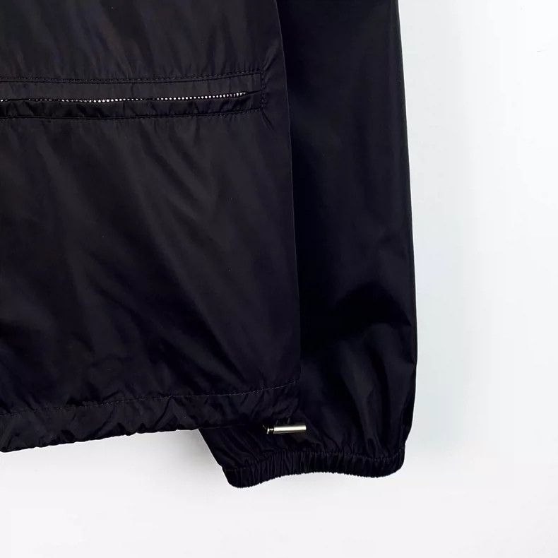 Gucci Gucci Black Logo Printed Hooded Jacket-yf Size US L / EU 52-54 / 3 - 4 Thumbnail