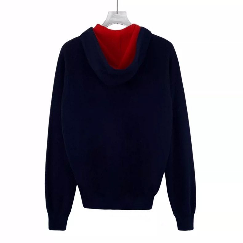 Louis Vuitton Louis Vuitton Navy Hooded Zip Jacket-yf Size US XS / EU 42 / 0 - 2 Thumbnail