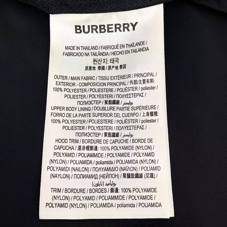 Burberry Burberry Black TB Letter Stripe Zip Hooded Jacket-yf Size US S / EU 44-46 / 1 - 6 Thumbnail