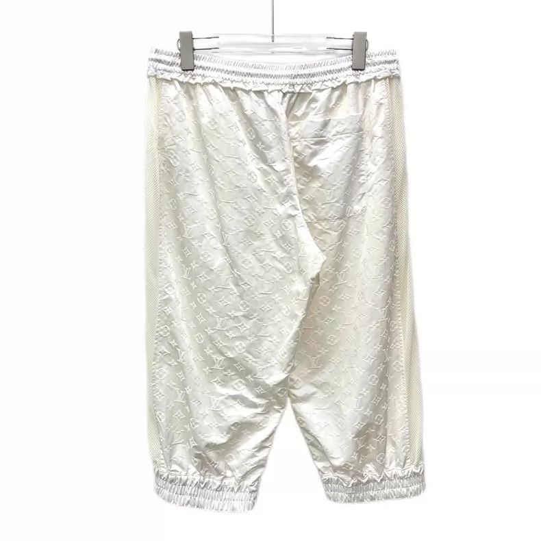 Louis Vuitton Louis Vuitton White Logo Drawstring Casual Pants-yf Size US 40 / EU 56 - 2 Thumbnail