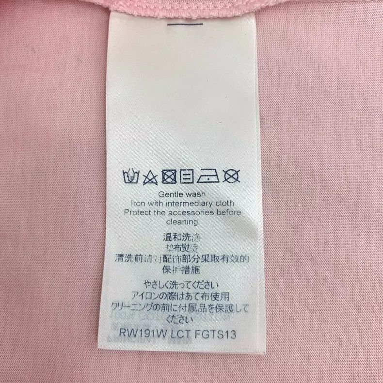 Louis Vuitton Louis Vuitton Pink Logo Cotton T-Shirt Large-yf Size US L / EU 52-54 / 3 - 6 Thumbnail