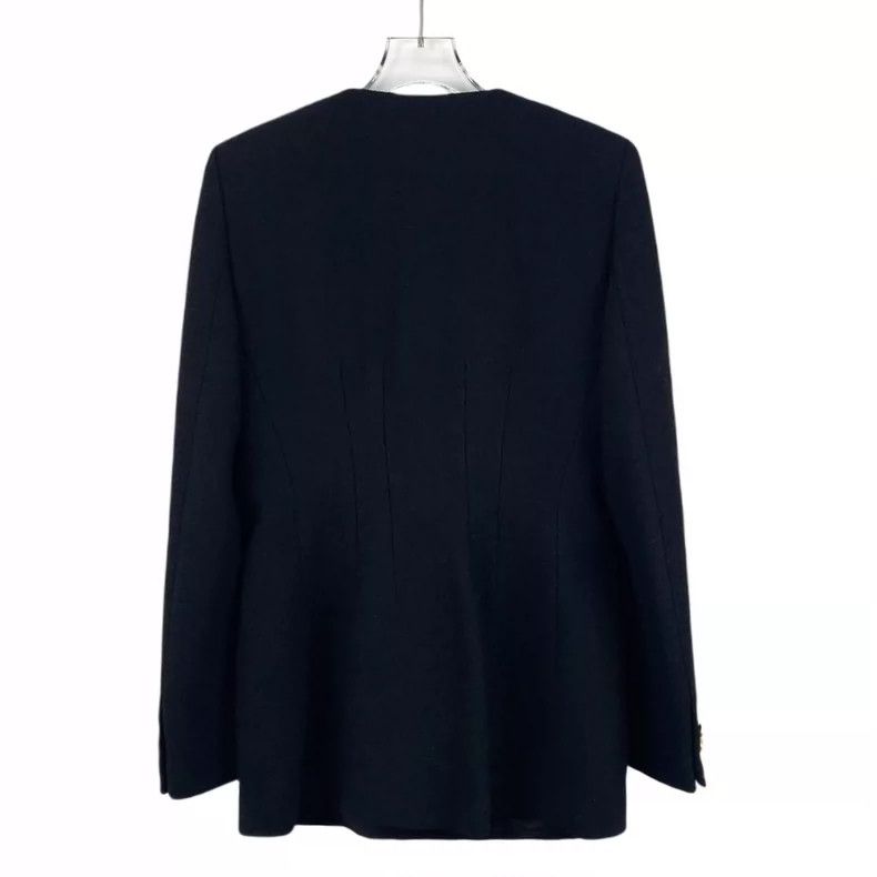 Gucci Gucci Black Wool Long Sleeve Jacket-yf Size US M / EU 48-50 / 2 - 2 Thumbnail