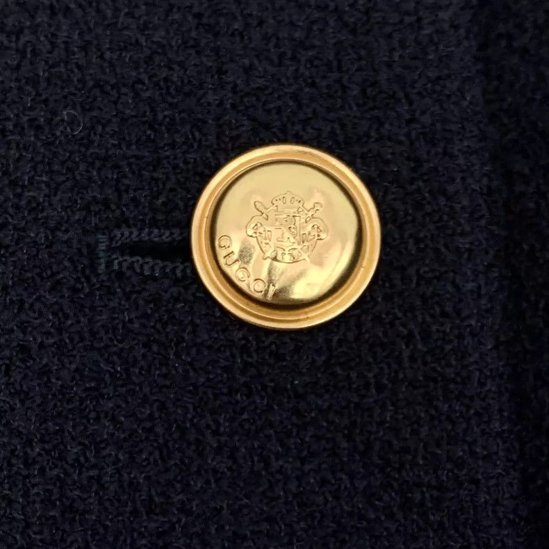 Gucci Gucci Black Wool Long Sleeve Jacket-yf Size US M / EU 48-50 / 2 - 5 Thumbnail