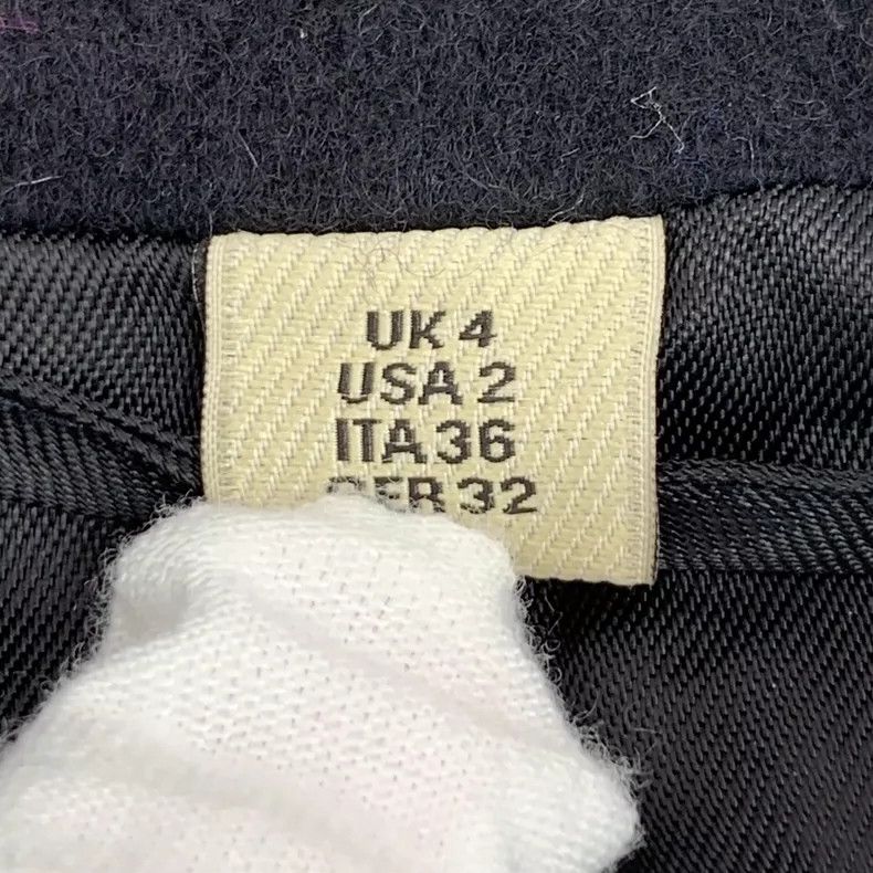 Burberry Burberry Black Cashmere Double-Breasted Coat-yf Size US XS / EU 42 / 0 - 6 Thumbnail