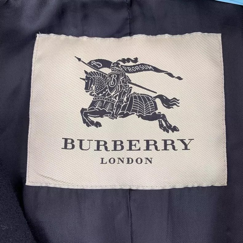 Burberry Burberry Black Cashmere Double-Breasted Coat-yf Size US XS / EU 42 / 0 - 5 Thumbnail
