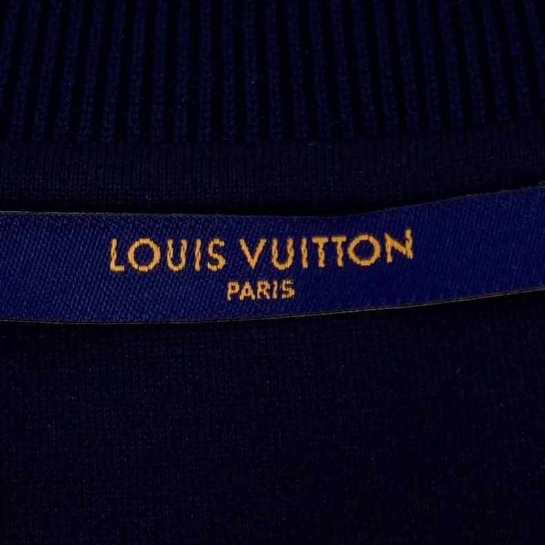 Louis Vuitton Louis Vuitton Blue Logo Long Sleeve Sweatshirt-yf Size US M / EU 48-50 / 2 - 5 Thumbnail