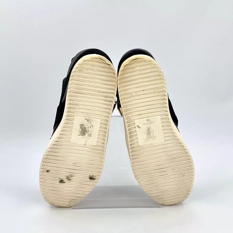 Giuseppe Zanotti Giuseppe Zanotti Black Leather Sneakers with Buckles-yf Size US 5.5 / EU 38 - 5 Thumbnail