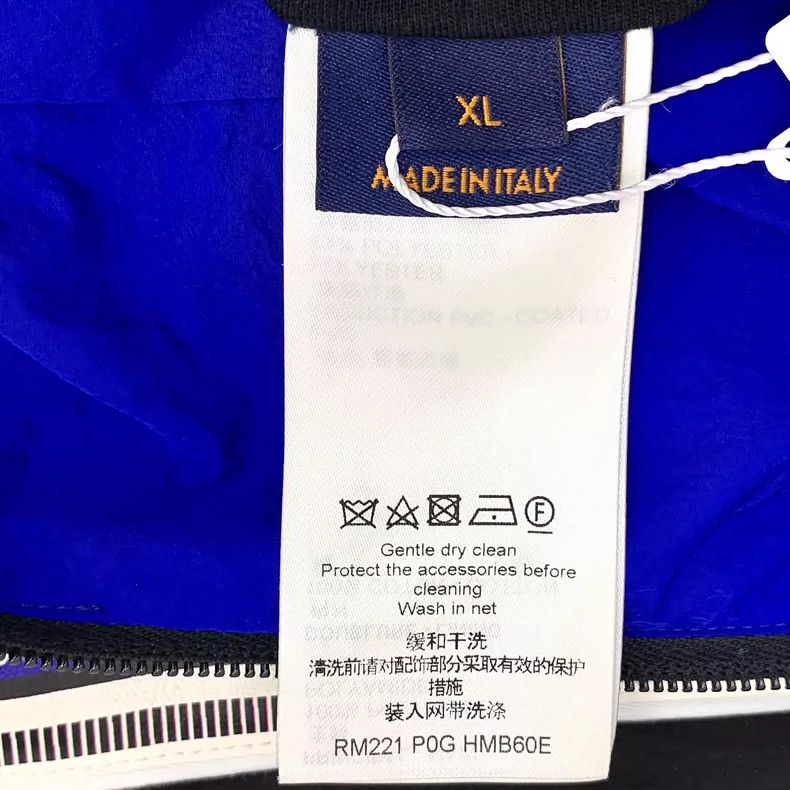 Louis Vuitton Louis Vuitton Blue Striped Zip Jacket XL-yf Size US XL / EU 56 / 4 - 6 Thumbnail