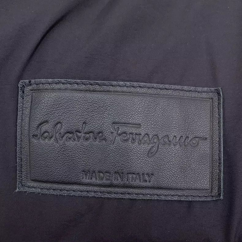 Salvatore Ferragamo Salvatore Ferragamo Black Plaid Wool Jacket-yf Size US L / EU 52-54 / 3 - 5 Thumbnail