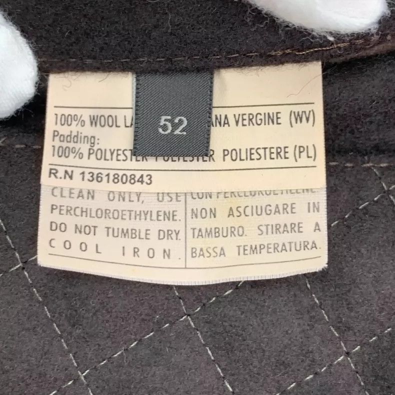 Salvatore Ferragamo Salvatore Ferragamo Black Plaid Wool Jacket-yf Size US L / EU 52-54 / 3 - 6 Thumbnail