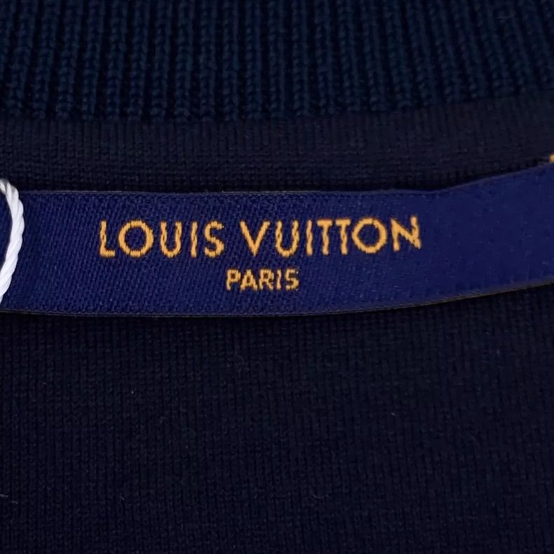 Louis Vuitton Louis Vuitton Blue Logo Cotton Long Sleeve Sweatshirt-yf Size US S / EU 44-46 / 1 - 5 Thumbnail