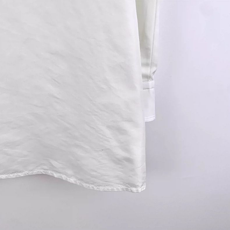 Louis Vuitton Louis Vuitton White Logo Long Sleeve Shirt-yf Size US XS / EU 42 / 0 - 5 Thumbnail