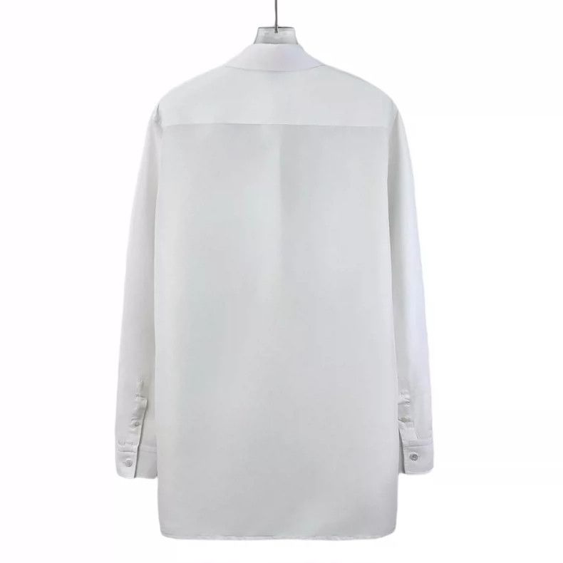 Louis Vuitton Louis Vuitton White Logo Long Sleeve Shirt-yf Size US XS / EU 42 / 0 - 2 Thumbnail