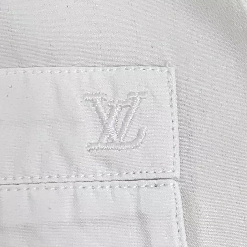 Louis Vuitton Louis Vuitton White Logo Long Sleeve Shirt-yf Size US XS / EU 42 / 0 - 6 Thumbnail