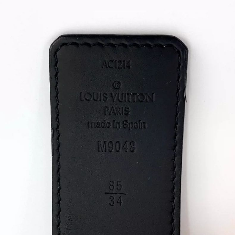 Louis Vuitton Louis Vuitton Black Logo Smooth Belt 103*4cm-yf Size ONE SIZE - 7 Thumbnail