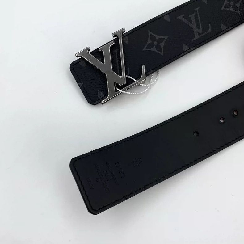 Louis Vuitton Louis Vuitton Black Logo Smooth Belt 103*4cm-yf Size ONE SIZE - 5 Thumbnail